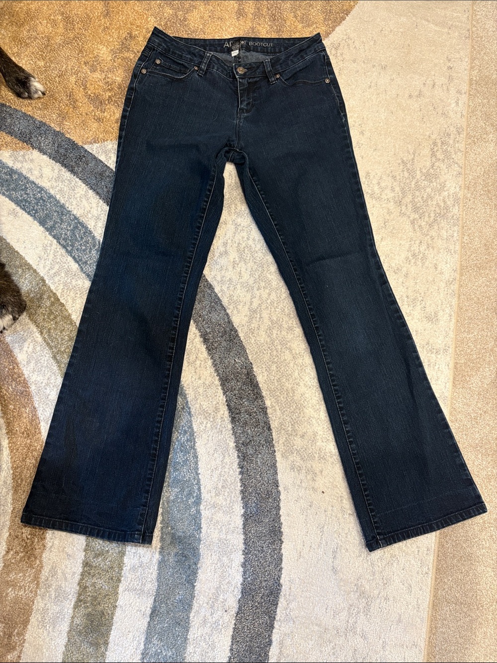 Dark Indigo Women's Bootcut Jeans - Classic Fit